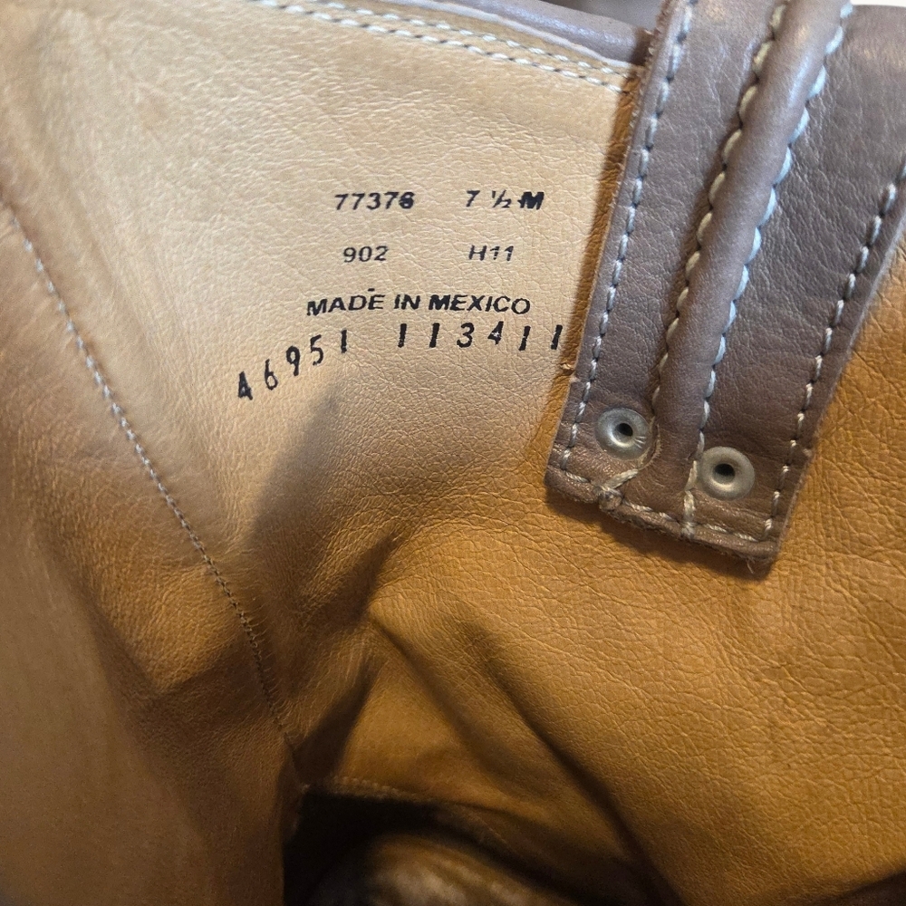 Frye Harness Ankle Boots – Grey Leather - Picture 5 of 9